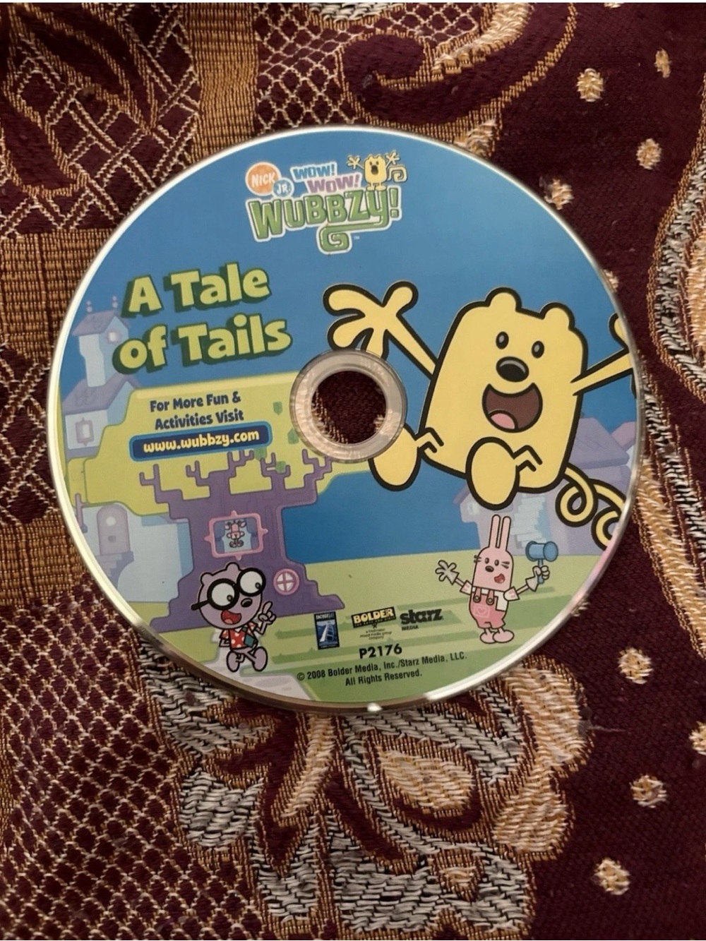 A Tale of Tails Blue Kids DVD disc only